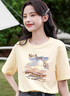 班尼路（Baleno）寬松圓領(lǐng)純棉短袖T恤女2025年夏季休閑百搭上衣通勤時(shí)尚款女裝 曬單實(shí)拍圖
