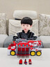 星云寶貝兒童益智玩具車(chē)1-3-6歲軌道合金變形消防車(chē)兩歲男童男孩生日禮物4 曬單實(shí)拍圖