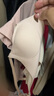 歐迪芬內衣女聚攏無痕收副乳柔軟透氣時尚鏤空字母肩帶無鋼圈美背文胸罩 膚色 M 【80-105斤】 曬單實拍圖
