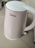 美的（Midea）電熱水壺燒水壺 316L食品級不銹鋼內膽 1500W功率0涂層電水壺 內外雙鋼 1.7L大容量MK-SHM1730-PRO 曬單實(shí)拍圖