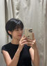法奈琪假發(fā)女款全頭套自然真發(fā)假發(fā)100%全真人發(fā)透氣蓬松氣質(zhì)短發(fā)假發(fā)套 全真發(fā)【遞針頭旋】 自然黑- 短發(fā) 曬單實(shí)拍圖