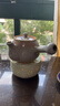康韻（KANGYUN）創(chuàng  )意溫茶爐婁空陶瓷底座餐廳酒店蠟燭玻璃加熱水果茶壺花茶溫茶器 曬單實(shí)拍圖