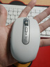 羅技（Logitech）大師系列 MX Anywhere 3S 靜音鼠標(biāo) 無線藍(lán)牙雙模鼠標(biāo) 商務(wù)辦公 便攜鼠標(biāo) 太空銀 接收器另購(gòu) 曬單實(shí)拍圖