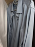 京東京造【奢華200支】襯衫男白襯衫長(cháng)袖襯衫外套男裝秋裝高端 灰色 42 曬單實(shí)拍圖