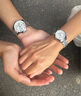 歐利時 (OLEVS)瑞士認(rèn)證品牌手表情侶款機械表全自動男女對表夜光防水情侶表一對 升級典藏版6702-鋼帶間白面 【終身質(zhì)保】 男44mm女30mm 曬單實拍圖
