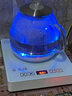 益茶福全自動上水電熱水壺茶臺燒水壺飲水燒水一體機(jī)玻璃底部上水單壺茶幾煮茶壺保溫泡茶壺開水壺煲水壺 1L 藍(lán)光玻璃壺ZC-S516套裝 曬單實拍圖