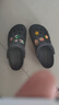 卡駱馳crocs洞洞鞋貝雅男鞋女鞋輕便耐磨一腳蹬拖鞋休閑鞋|10126 黑色-001 41 /42(260mm) 曬單實(shí)拍圖