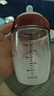 HOAG（霍格）玻璃奶瓶新生兒防脹氣奶嘴0-3歲嬰兒寶寶防嗆奶瓶240MLs 曬單實(shí)拍圖