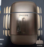 飛利浦（PHILIPS）電動剃須刀新一代旋護式鵝卵石Pro 無線充電便攜刮胡刀暮靄金 生日禮物 七夕情人節(jié)禮物送老公男友 曬單實拍圖