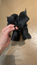 大蝴蝶結很顯頭_緞面黑色發(fā)抓鯊魚(yú)夾女發(fā)夾后腦勺量多發(fā)卡抓夾ins 黑色大蝴蝶結抓夾【單個(gè)裝】 曬單實(shí)拍圖