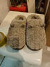 貓力踩屎感棉拖鞋男士秋冬季2025新款室內家居防滑厚底毛絨保暖棉拖鞋 卡其 42-43 正碼【內長(cháng)265mm】 曬單實(shí)拍圖