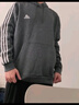 adidas休閑加絨加厚連帽衛衣套頭衫男裝秋冬阿迪達斯官方輕運動(dòng) 深麻灰   L 曬單實(shí)拍圖