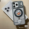 ROCK蠟筆小新適用蘋(píng)果17promax手機殼iphone17promax保護套磁吸支架隱形氣囊防摔防滑親膚全包可愛(ài)輕薄 曬單實(shí)拍圖