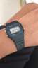 卡西歐（CASIO）小方塊簡(jiǎn)約復古防水電子學(xué)生表男女手表情人節禮物 F-91W-1 曬單實(shí)拍圖