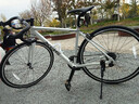 喜德盛（xds）公路自行車(chē)RC200入門(mén)休閑14速變速鋁合金車(chē)架公路車(chē) 25款-白/灰 510mm 曬單實(shí)拍圖