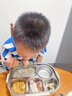 雙槍（Suncha）鈦健康不銹鋼飯盒學生上班族可微波爐餐盒比316好1.5L配保溫袋 曬單實拍圖