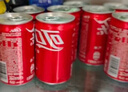 可口可樂(lè )（Coca-Cola）汽水 碳酸飲料 200ml*24罐  迷你摩登罐 新老包裝隨機發(fā)貨 曬單實(shí)拍圖