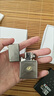 ZIPPO打火機之寶防風(fēng)煤油 鍛紗鍍鉻-秋水含睛  生日禮物男士 含油套裝 曬單實(shí)拍圖