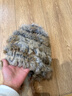 目丸韓系帽子女秋冬款加厚保暖毛線(xiàn)帽防寒護耳顯臉小包頭帽毛絨漁夫帽 琥珀色 曬單實(shí)拍圖