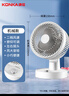 康佳（KONKA）空氣循環(huán)扇家用風(fēng)扇臺式電風(fēng)扇輕音節能渦輪對流換氣扇搖頭電扇交流定頻小風(fēng)扇空調伴侶KF-XH2012S 曬單實(shí)拍圖