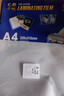 千帆（SAILS）塑封膜A3 10絲加厚過(guò)塑膜 塑封機過(guò)膠膜 高透塑封紙過(guò)塑紙護卡膜A3 303x426MM 100張 曬單實(shí)拍圖