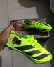 阿迪達斯小蟬翼二代  田徑精英巴黎火焰Adidas Finesse 2男女厚底短跑釘鞋 IH5800/大蟬翼三代/含手提袋 40.5 曬單實(shí)拍圖