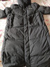 水孩兒（SOUHAIT）【極寒系列】童裝男童女童長(cháng)款羽絨服冬季兒童三防厚外套 鉆石黑 160 -充絨量240g 曬單實(shí)拍圖