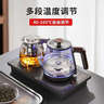 FUNORK全自動(dòng)上水電熱水壺 茶臺(tái)燒水壺家用辦公一體機(jī)茶桌茶幾嵌入式茶具電茶爐套裝 RY-10鈦灰色保溫1L 曬單實(shí)拍圖