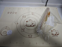 美廚（maxcook）揉面墊 食品級(jí)硅膠和面板搟面案板 配搟面杖切面刀油刷MCPJ2791 曬單實(shí)拍圖