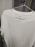 京東京造【抗菌柔軟T】t恤男士短袖打底t恤情侶女兒童衣服 白色 M 曬單實(shí)拍圖