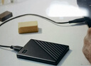 西部數據（WD）2TB 移動(dòng)硬盤(pán) USB3.0 My Passport隨行版2.5英寸 黑 機械硬盤(pán) 筆記本電腦外接 大容量加密存儲 曬單實(shí)拍圖