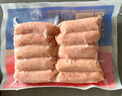興威（XINGWEI）烤腸肉腸燒烤食材空氣炸鍋食材火山石烤腸臺式熱狗臺灣香腸地道腸 順豐 原味烤腸10根/500g 曬單實拍圖
