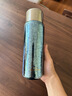 JRINKTEEA日本品牌內(nèi)外純鈦大容量保溫杯全鈦男士燜泡茶杯水壺送禮品戶外 Yamamoto鈦藍(lán)色600ML+杯套 曬單實拍圖