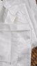 莫代爾高級感冰絲襯衫睡衣女春秋款長袖2025年新款仿真夏季絲家居服套裝 吸濕透氣：白色  M 建議體重80-100斤 曬單實(shí)拍圖