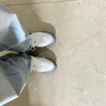 安踏（ANTA）蓋蓋鞋丨王一博同款薄底運動(dòng)休閑時(shí)尚潮流百搭2025年秋新款女板鞋 象牙白/基礎黑/信鴿灰-2 37.5 (女6.5) 曬單實(shí)拍圖