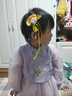 戴維貝拉（DAVE＆BELLA）兒童連衣裙春裝新款中國風(fēng)女童漢服裙女寶寶網(wǎng)紗裙小童裙子 灰紫色【現貨】 100 cm（建議身高90-100cm） 曬單實(shí)拍圖