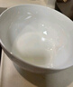 京東京造 湯碗 米飯面陶瓷景德鎮(zhèn)餐具套裝家用蒸蛋碗 奶油華夫 4.5英寸*6 曬單實(shí)拍圖