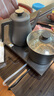 越一全自動(dòng)燒水壺 電熱水壺 自動(dòng)上水家用 泡茶水壺 恒溫茶藝水壺 煮茶一體機 電茶壺煮茶器具茶臺PT20 1.2L 太空灰（桶裝水配置） 曬單實(shí)拍圖