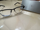 Taro木村拓哉 巔峰之作日本超輕純鈦復古男潮商務(wù)近視眉線(xiàn)方眼鏡框架 黑槍色 不配鏡片(有模板片) 曬單實(shí)拍圖