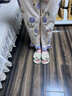 貓人睡衣女春秋【純棉帶胸墊】全棉甜美可愛長袖25年新品家居服可外穿 曬單實拍圖