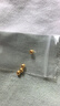 金小貅黃金轉(zhuǎn)運珠足金999小金珠重版加厚散珠光面金珠黃金古法珠手串DIY 0.8g,4mm光珠重版4顆 曬單實拍圖