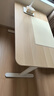 宜家（IKEA）【限時(shí)包郵】 BOLLSIDAN波席當辦公桌電競桌辦公寫(xiě)字電動(dòng)升降桌 橡木紋/白色桌120x70cm 曬單實(shí)拍圖