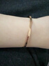 丹尼爾惠靈頓（DanielWellington）dw手鐲女時(shí)尚首飾玫瑰金情侶對(duì)鐲七夕情人節(jié)禮物DW00400003 曬單實(shí)拍圖
