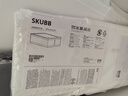 宜家（IKEA）SKUBB思庫布儲物盒收納盒內(nèi)衣收納分層分類袋衣柜臥室 深灰色儲物袋44x55x19cm 曬單實拍圖