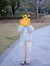 凡獵女童衛(wèi)衣套裝秋裝2025新款兒童洋氣時髦小女孩衣服寶寶兩件套春秋 淺藍色 90 曬單實拍圖