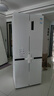 TCL 412升十字對開(kāi)四開(kāi)門(mén)超窄超薄平嵌入式精致小戶(hù)型底部散熱電冰箱風(fēng)冷國家補貼一級能效R412T7-UQ 曬單實(shí)拍圖