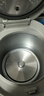 美的（Midea）電飯煲0涂層電飯鍋5L大容量316L不銹鋼內膽4-5人無(wú)涂層家用多功能微壓電飯煲MB-RE576S 曬單實(shí)拍圖