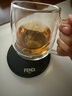 Glasslock水杯雙層玻璃杯家用茶杯耐冷熱帶把手防燙辦公室隔熱咖啡杯290ml 曬單實(shí)拍圖