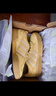 adidas「面包鞋」COURTIC經(jīng)典運(yùn)動(dòng)板鞋男女阿迪達(dá)斯官方三葉草 芥末黃   42.5 曬單實(shí)拍圖