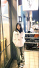 衣品元小狗刺繡設計連帽衛衣女2025新款秋冬甜美慵懶寬松純棉開(kāi)衫外套 杏色 M （80-100斤） 曬單實(shí)拍圖